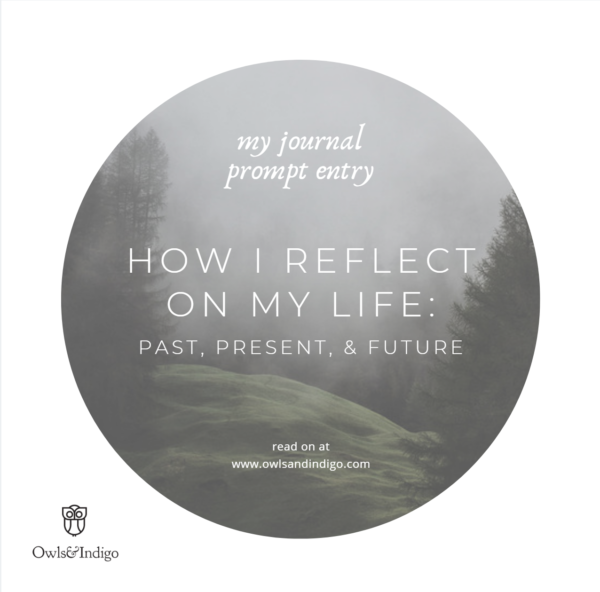 How I Reflect On My Life, Past, Present, & Future | Journaling Prompt Entry Results
