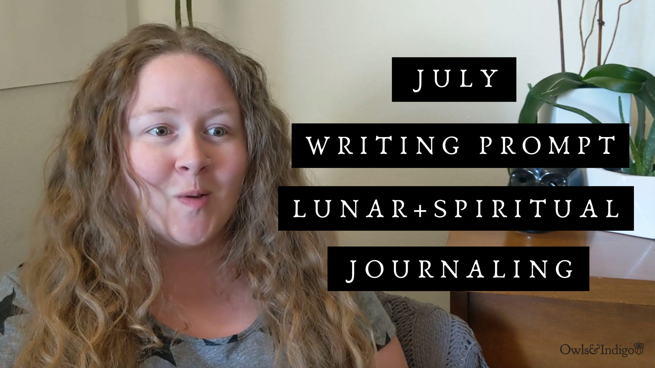 July Spirituality Writing Prompt Journaling