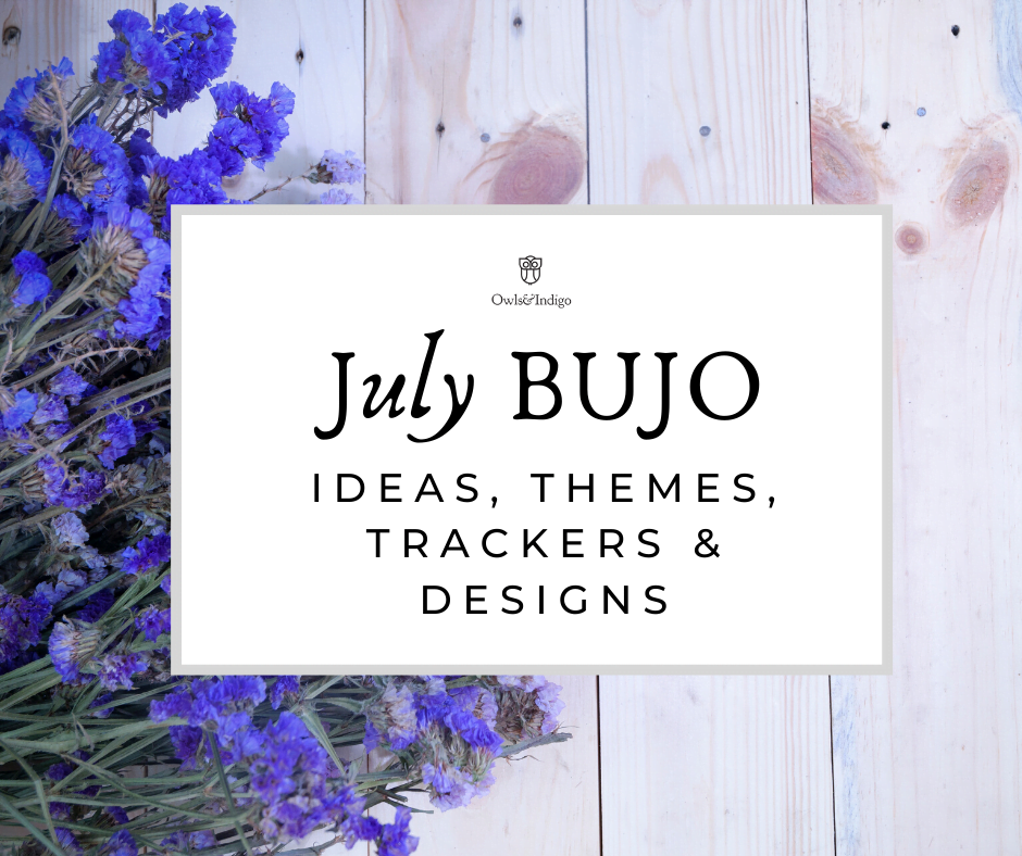 July Bullet Journal Ideas Themes Trackers & Designs