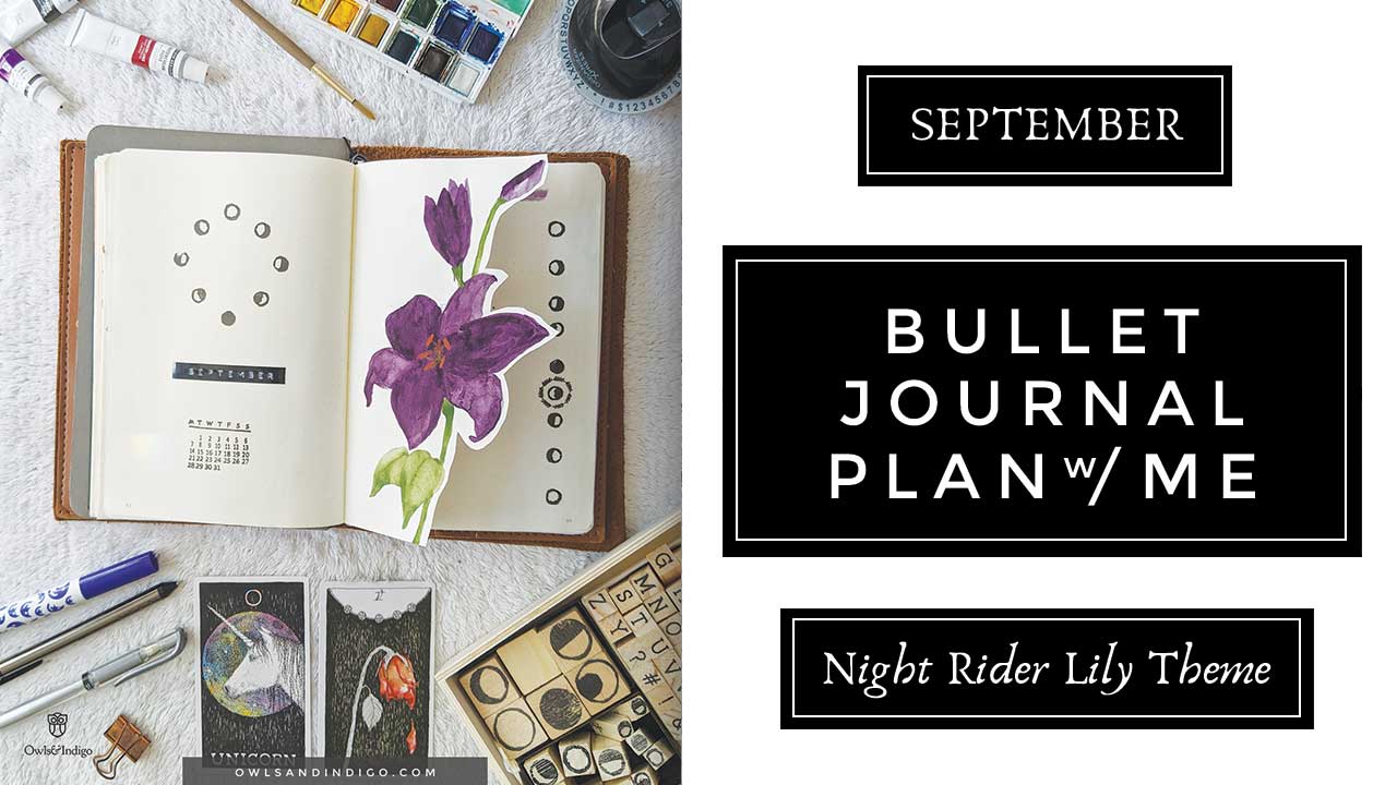 Floral Stamps and a Bullet Journal Layout